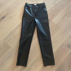 Aritizia - Wilfred Vegan Leather Pants